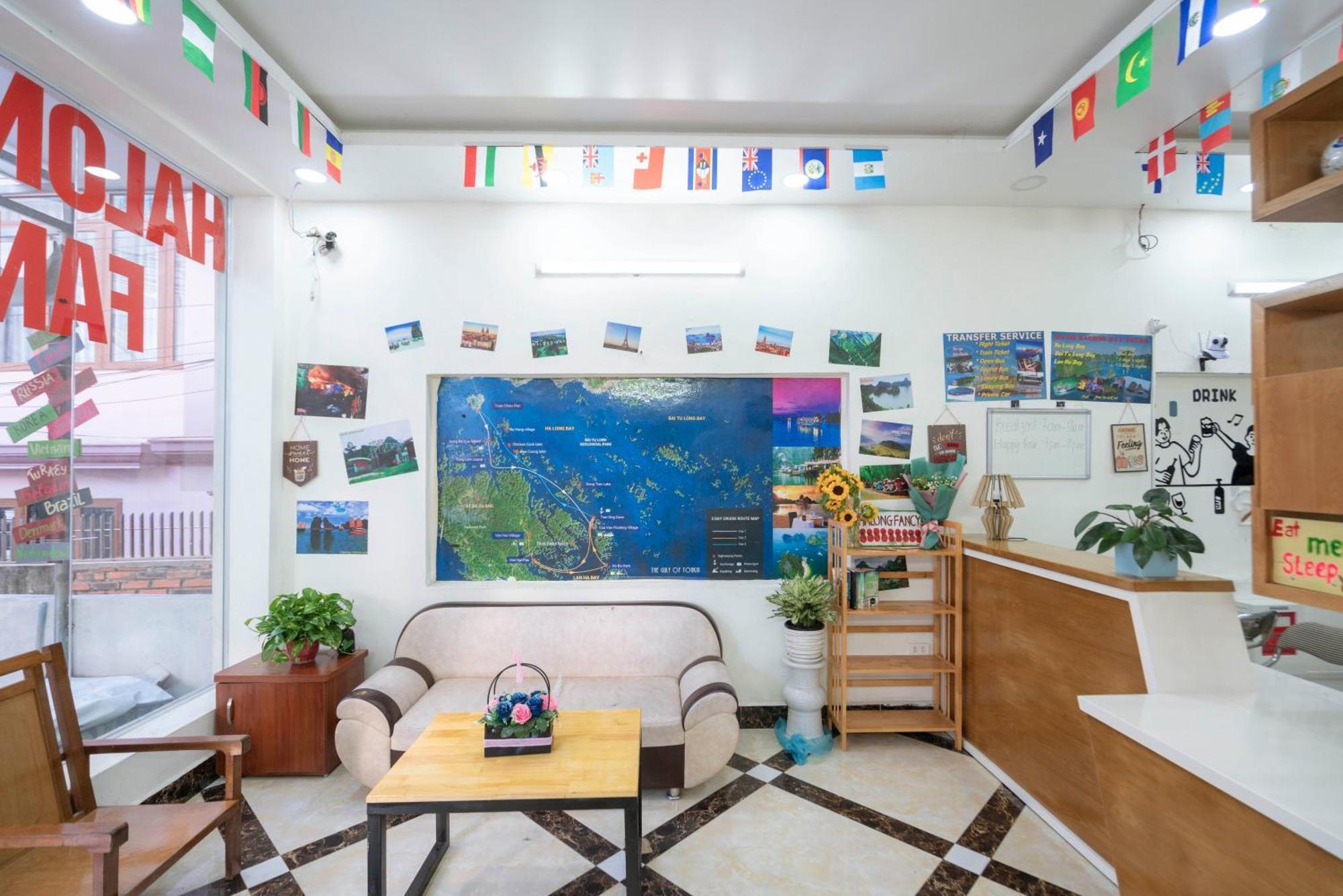Ha Long Fancy Hostel With Vegetarian And Vegan Restaurant מראה חיצוני תמונה